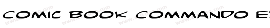 Comic Book Commando Exp字体转换